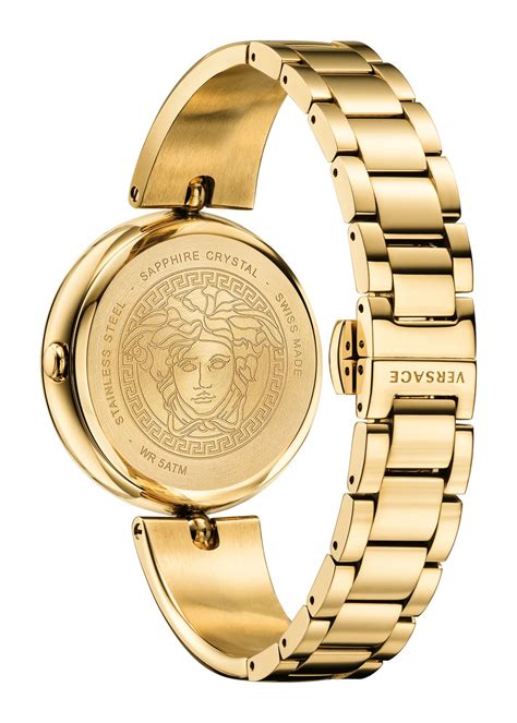 versace womens watch gold hinged face|Versace credit card check.